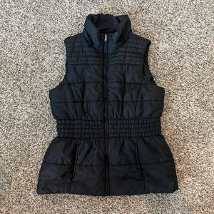 New York & Company Black Puffer Vest